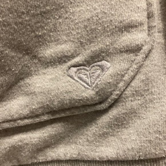 Y2K Gray Roxy Hoodie - Picture 3 of 6